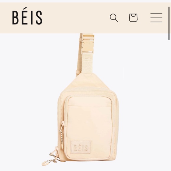 BÉIS Sport Sling - Cross Body Bag - Beige - Picture 2 of 10